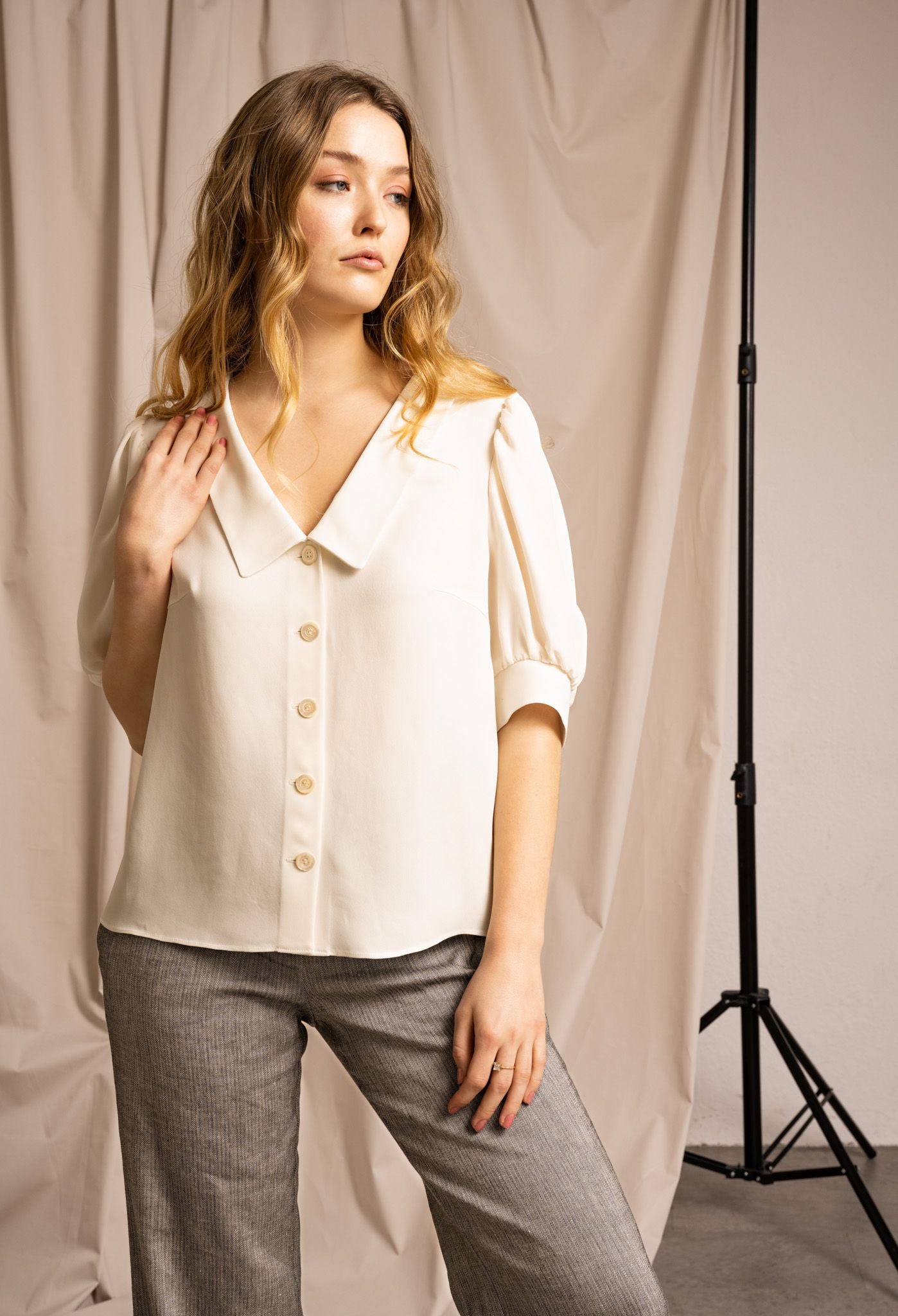 Kurzarm Bluse Elsa