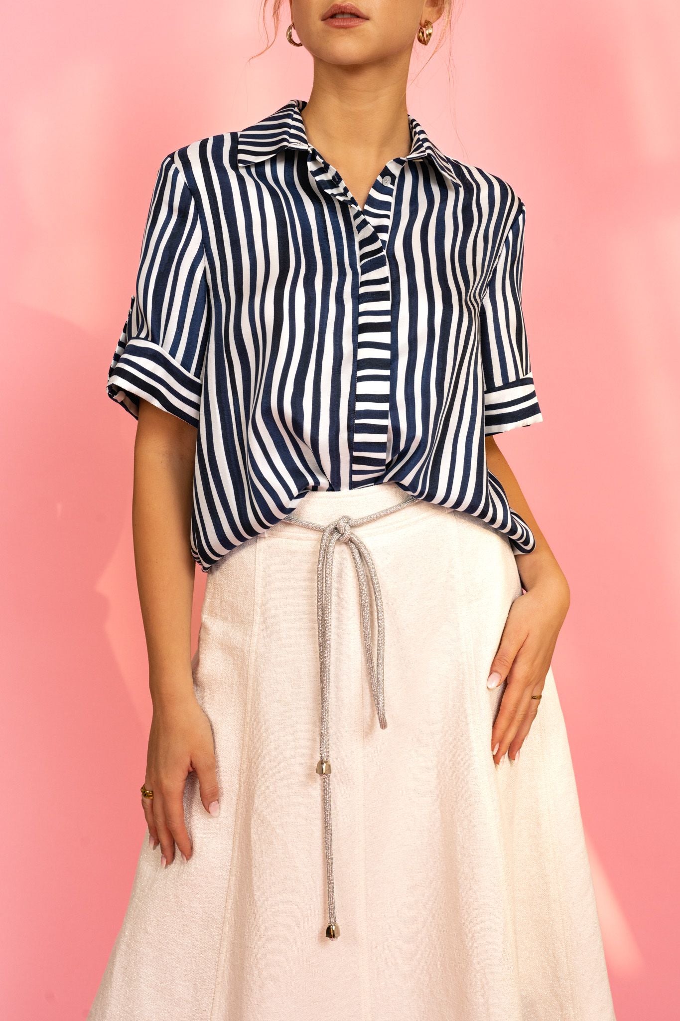 Seidenbluse Leonie