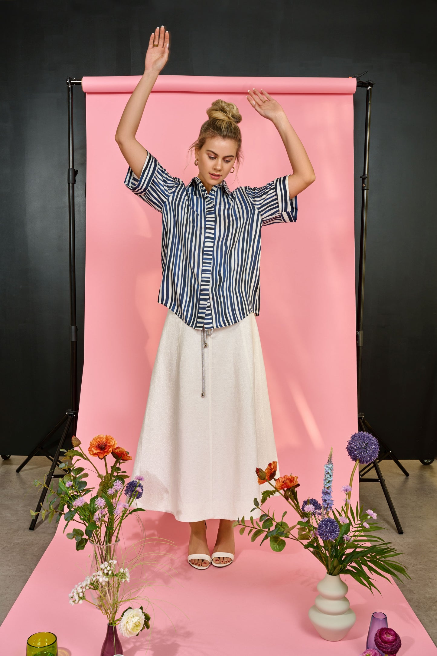 Seidenbluse Leonie