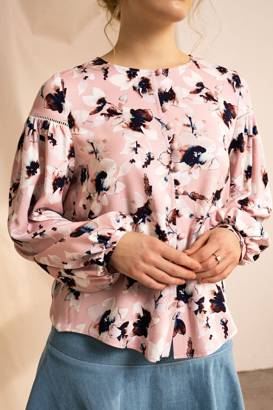 Bluse Langarm Hana